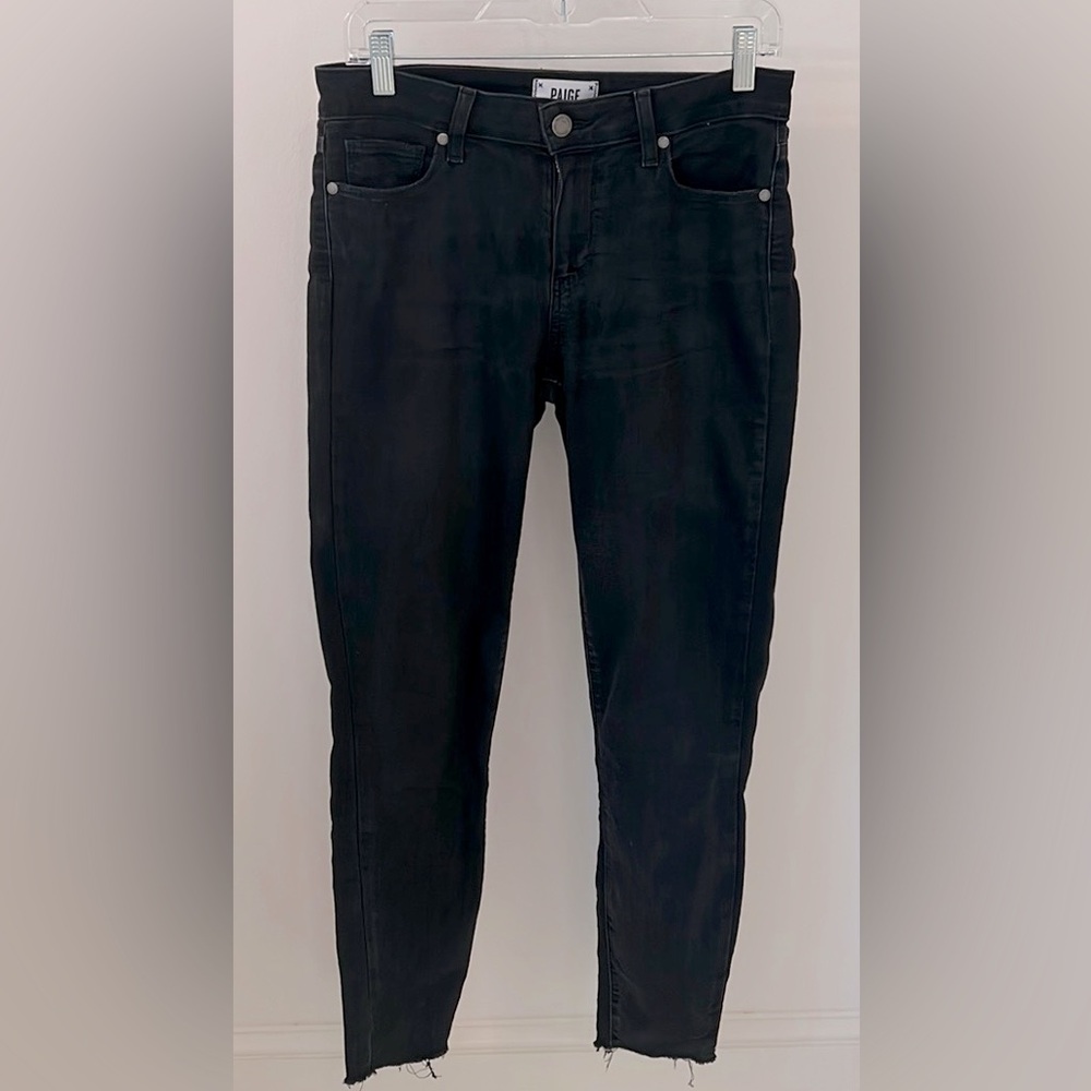 PAIGE Black Verdugo Ankle Jeans size 28 - Picture 2 of 7